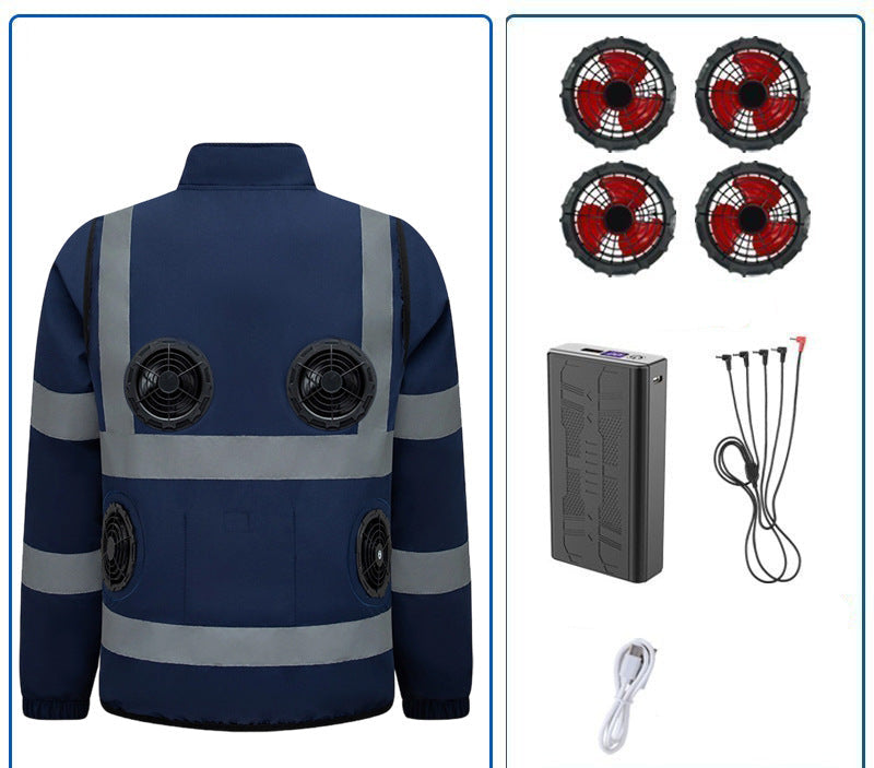 Unisex portable battery fan set for cooling vest with quiet fans Mune Fashion