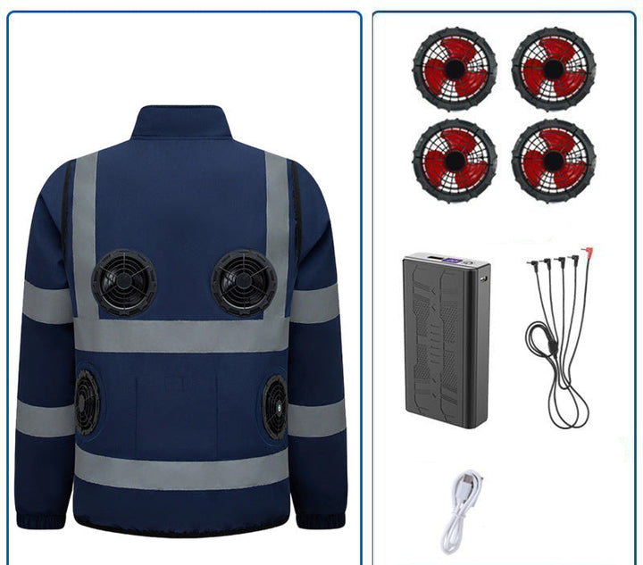 Unisex portable battery fan set for cooling vest with quiet fans Mune Fashion