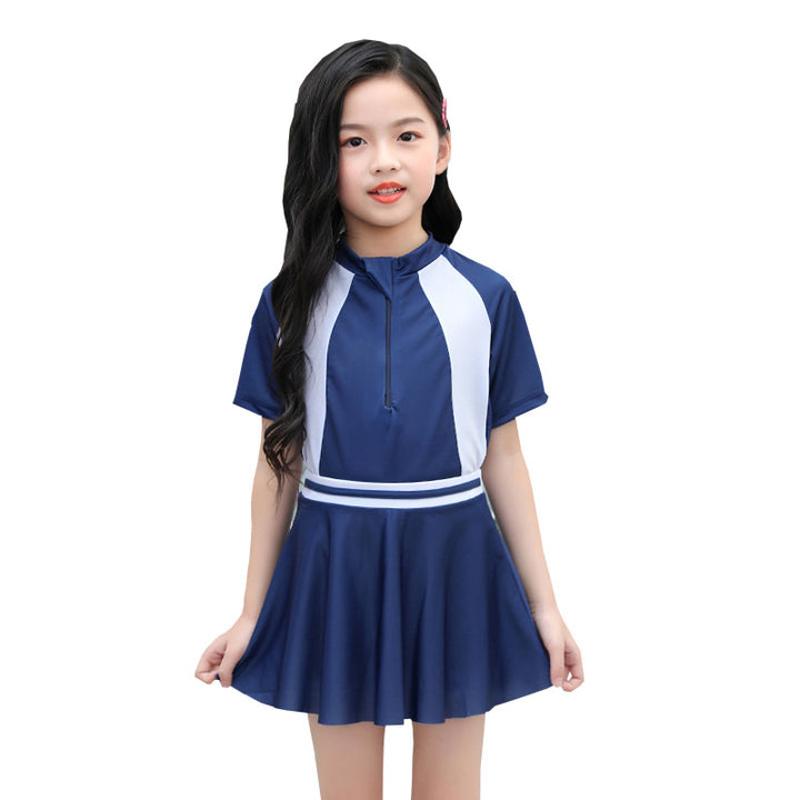Girl's swimsuit with skirt Mune Fashion