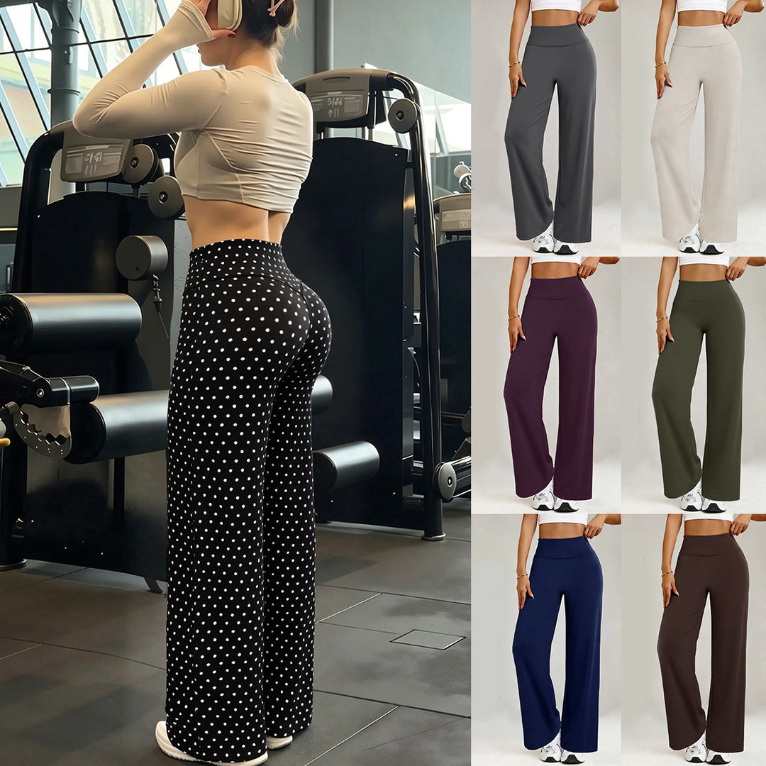 Women's Sporty High-Waisted Pants Mune Fashion