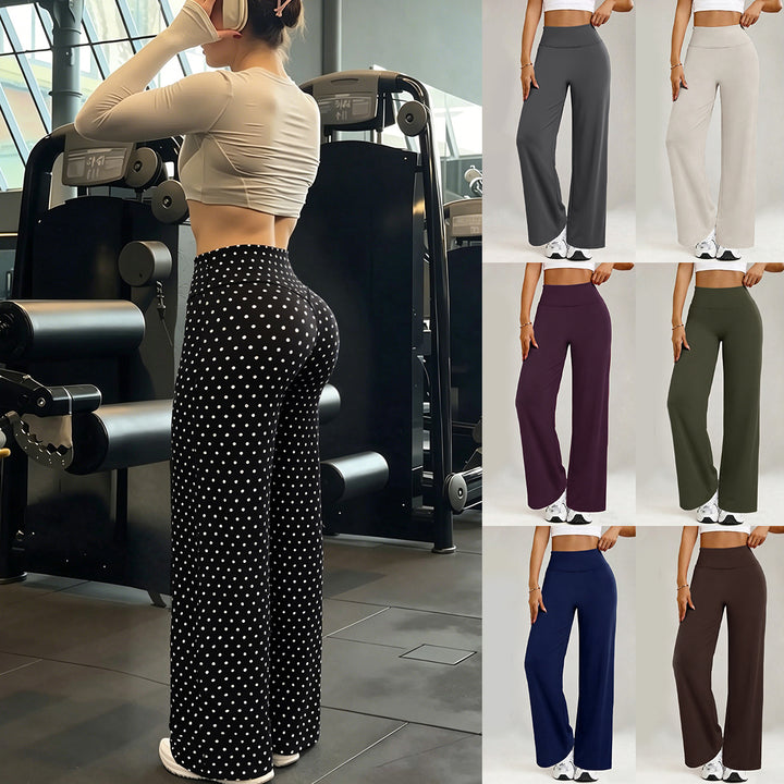 Women's Sporty High-Waisted Pants Mune Fashion