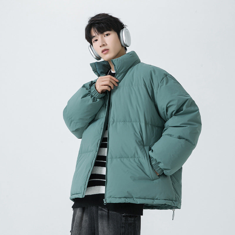 Damen Wattierte Steppjacke mit hohem Kragen und Teddyfutter Mune Fashion