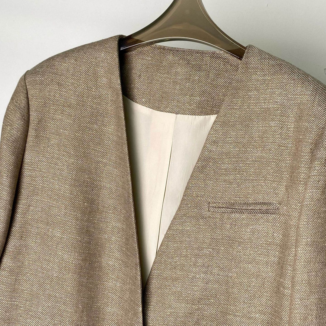 Women Elegant Blazer with Soft Fabric Mune Fashion