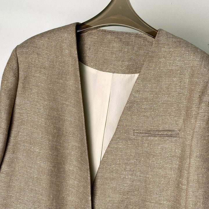 Women Elegant Blazer with Soft Fabric Mune Fashion