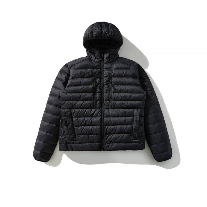 Women's ultra-light padded jacket with hood, down look and windproof outer shell Mune Fashion
