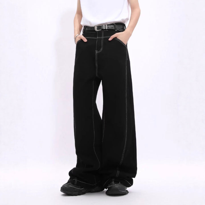 Women's Fashion Loose Jeans Mune Fashion