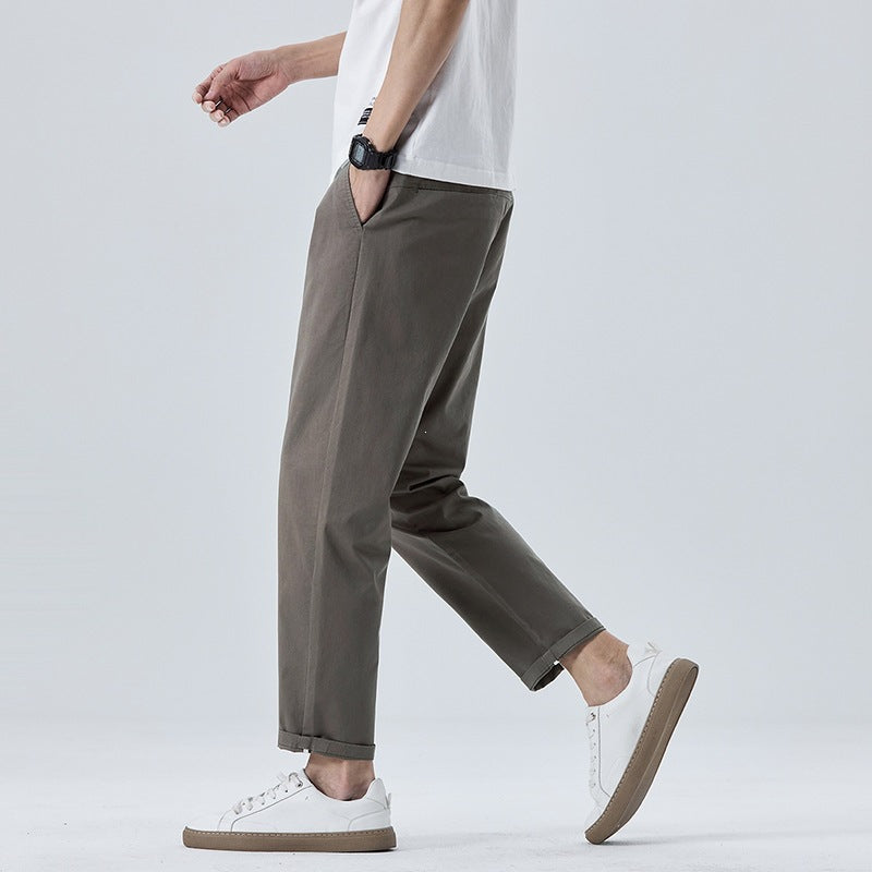Men's Stylish Chino Pants with Pleats Mune Fashion