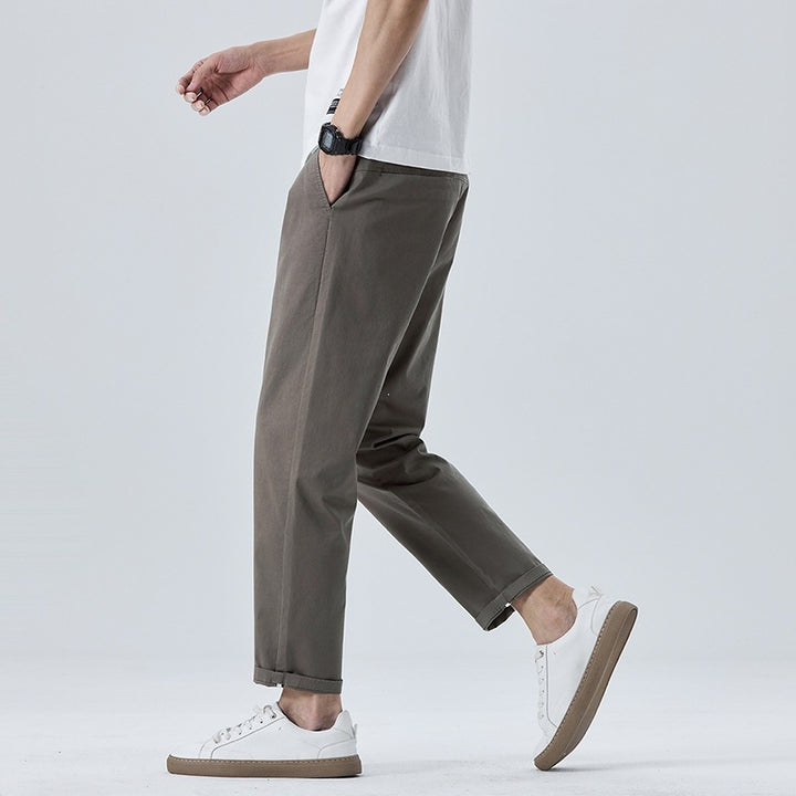 Men's Stylish Chino Pants with Pleats Mune Fashion