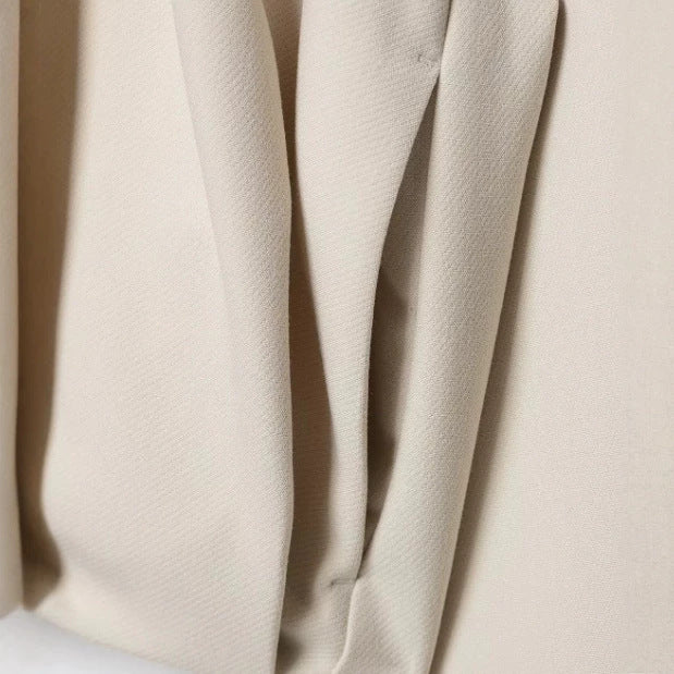 Women’s short-cut boxy blouson with high stand-up collar and dropped shoulders Mune Fashion