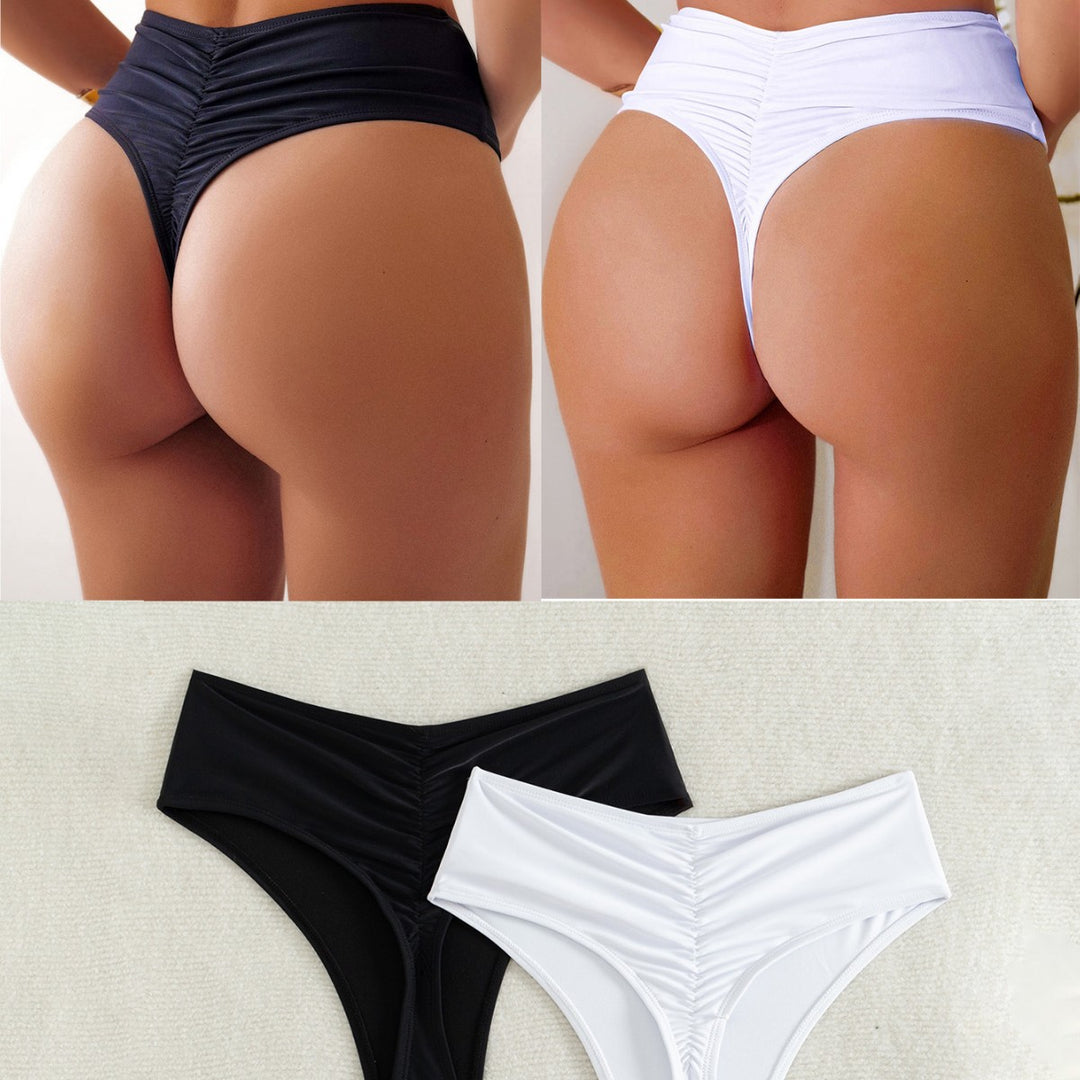 Ladies High-Cut Bikini with Side Ties Mune Fashion