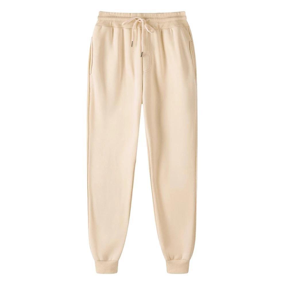 Women's relaxed high waist jogger pants with elastic waistband, drawstring, and ribbed hem cuffs Mune Fashion