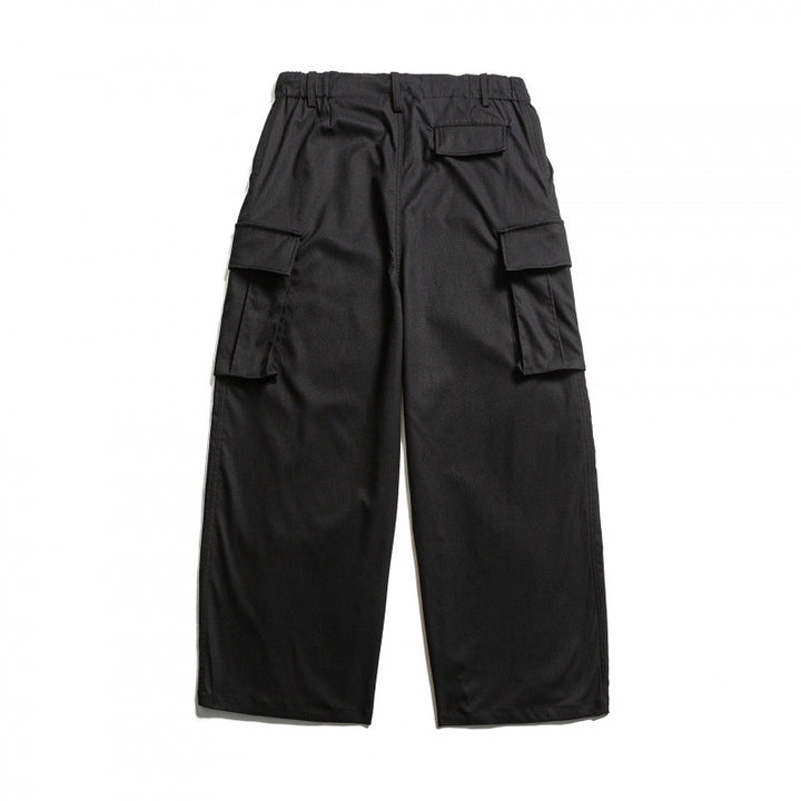 Men's cargo pants in baggy cut with drawstring and large flap pockets Mune Fashion