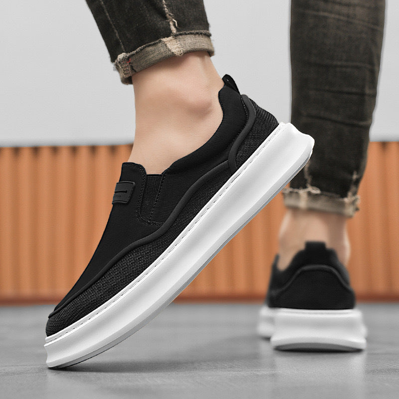 Women's Slip-On Sneakers with breathable mesh upper and cushioned sole Mune Fashion