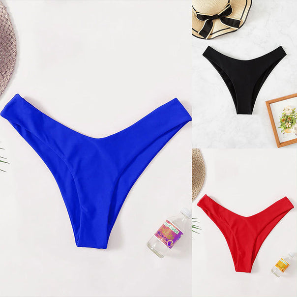 Ladies High-Cut Bikini Bottom Mune Fashion