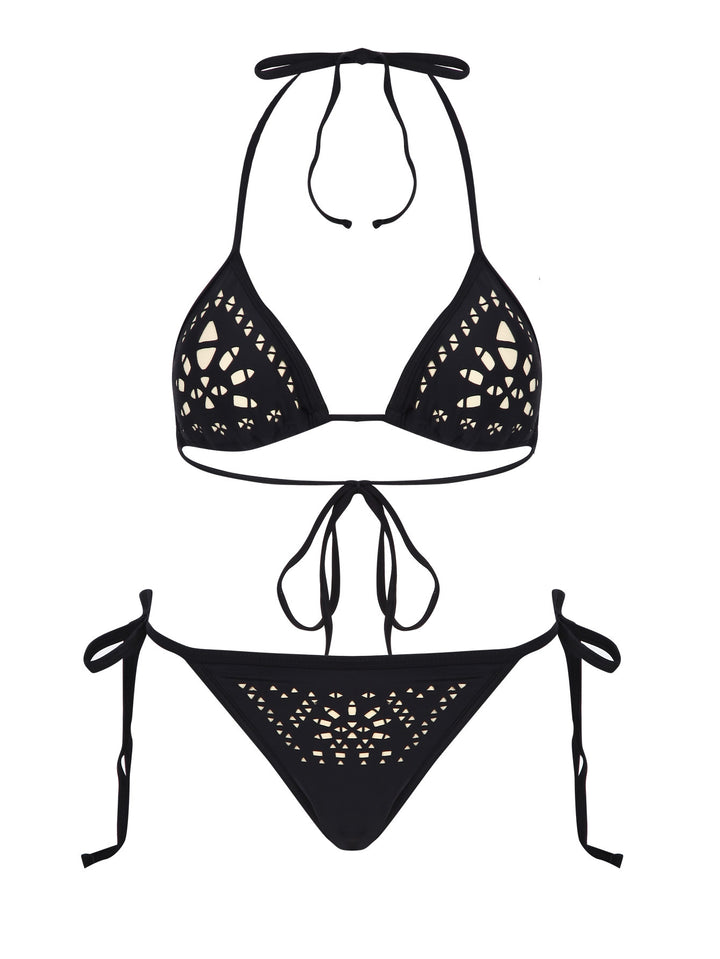 Women's bikini set with elegant cut-out details and adjustable straps Mune Fashion