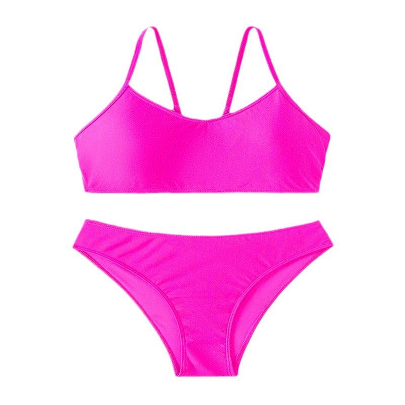 Women's bikini set with high-cut bottoms and minimalist top Mune Fashion