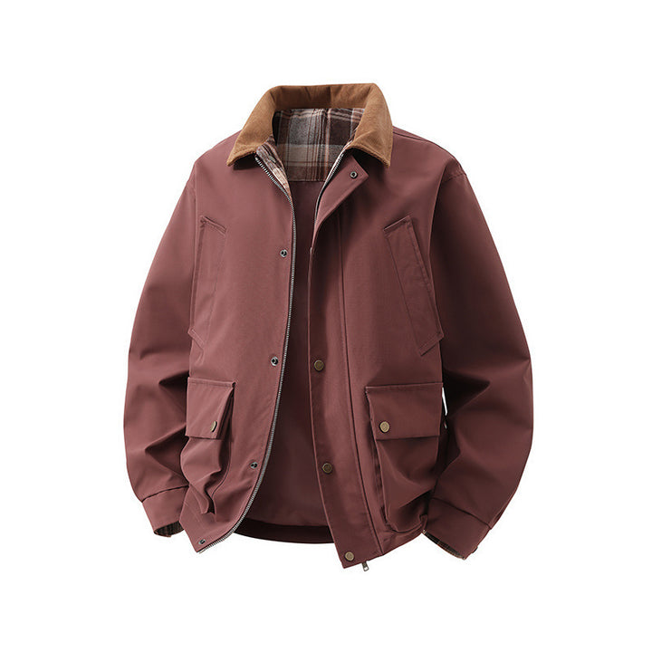 Men's Robust Work Jacket with Practical Pockets Mune Fashion