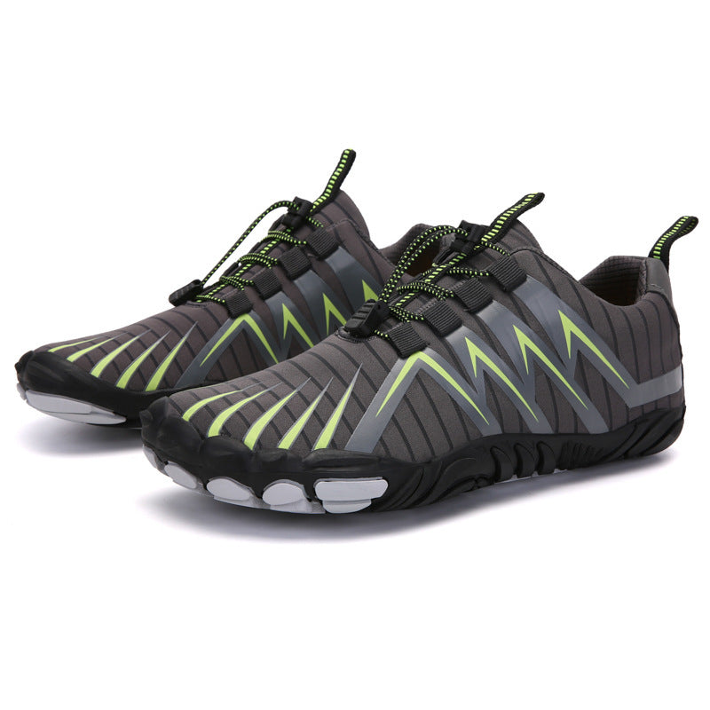 Women's nano elastic aquasport shoe with quick pull closure, non-slip rubber sole, and flexible toe protection Mune Fashion