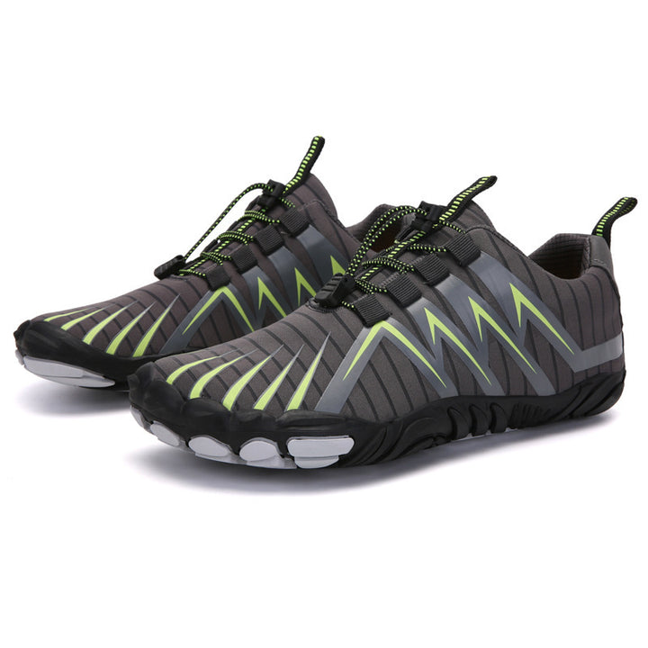Women's nano elastic aquasport shoe with quick pull closure, non-slip rubber sole, and flexible toe protection Mune Fashion
