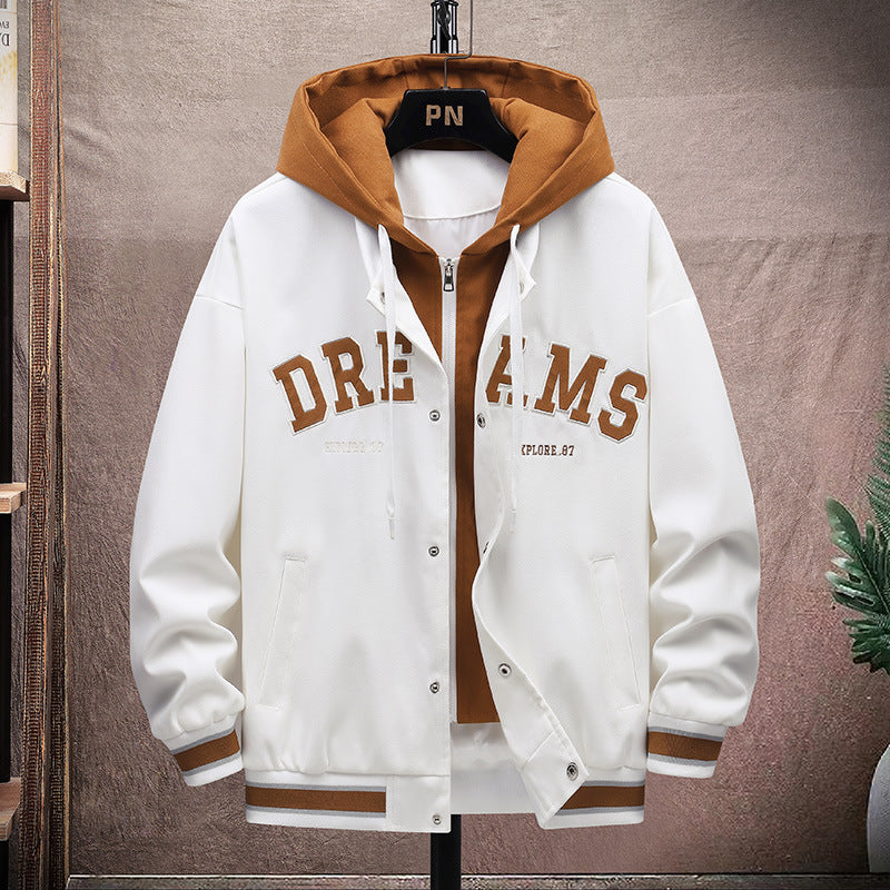 Men's Sports Jacket with Hood Mune Fashion