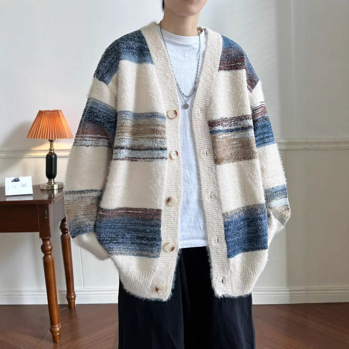 Women Cozy Cardigan with Buttons Mune Fashion