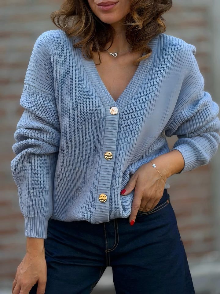Women Cosy Knitted Cardigan Mune Fashion
