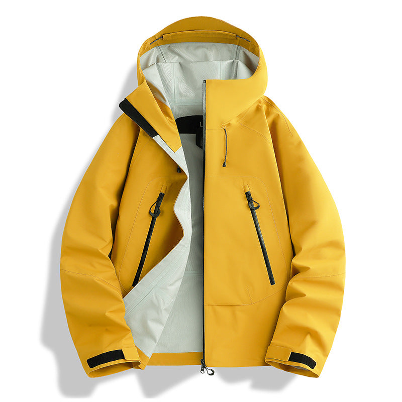 Men's waterproof softshell jacket with removable quilted inner jacket Mune Fashion