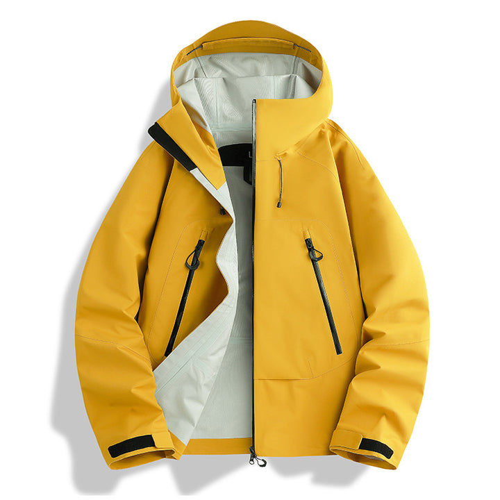 Men's waterproof softshell jacket with removable quilted inner jacket Mune Fashion