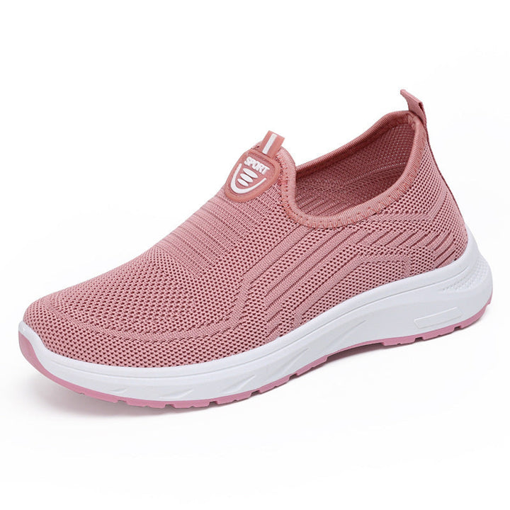 Women's Breathable Slip-On Casual Shoes with Cushioning Sole Mune Fashion