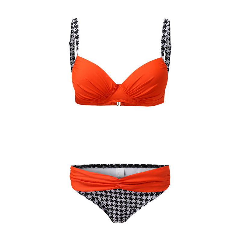 Women's Push-Up Bikini with adjustable straps and trendy wrap design Mune Fashion