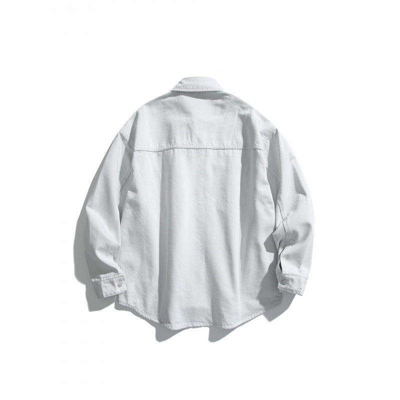 Unisex Oversize Denim Shirt Jacket in Vintage Look Mune Fashion