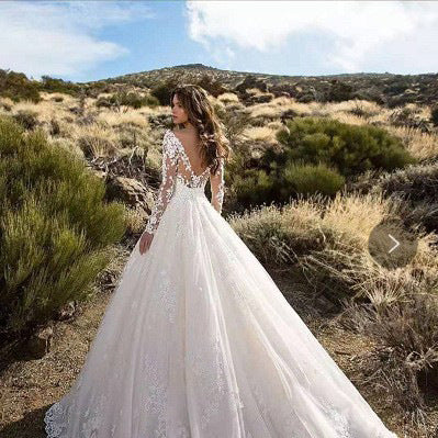 Mune | Elegant White Bridal Wedding Dress