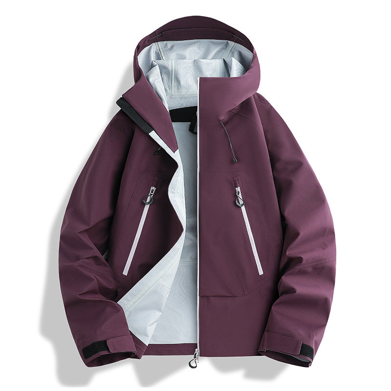 Men's waterproof softshell jacket with removable quilted inner jacket Mune Fashion