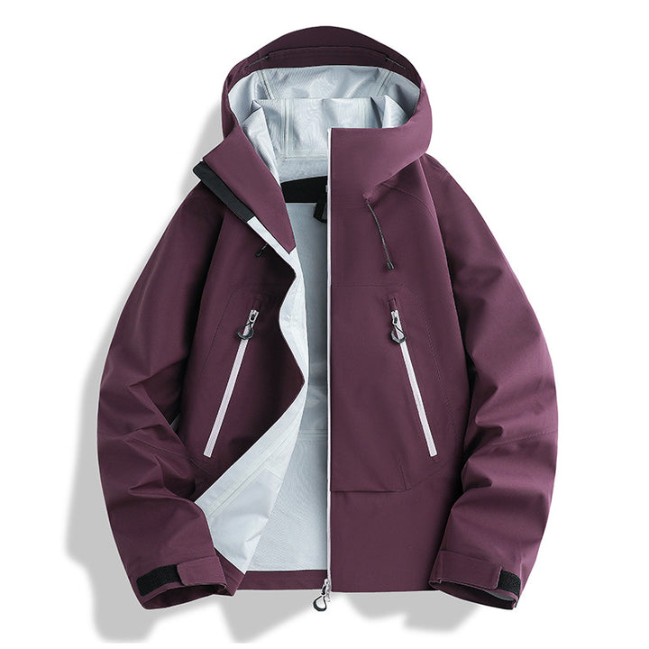 Men's waterproof softshell jacket with removable quilted inner jacket Mune Fashion