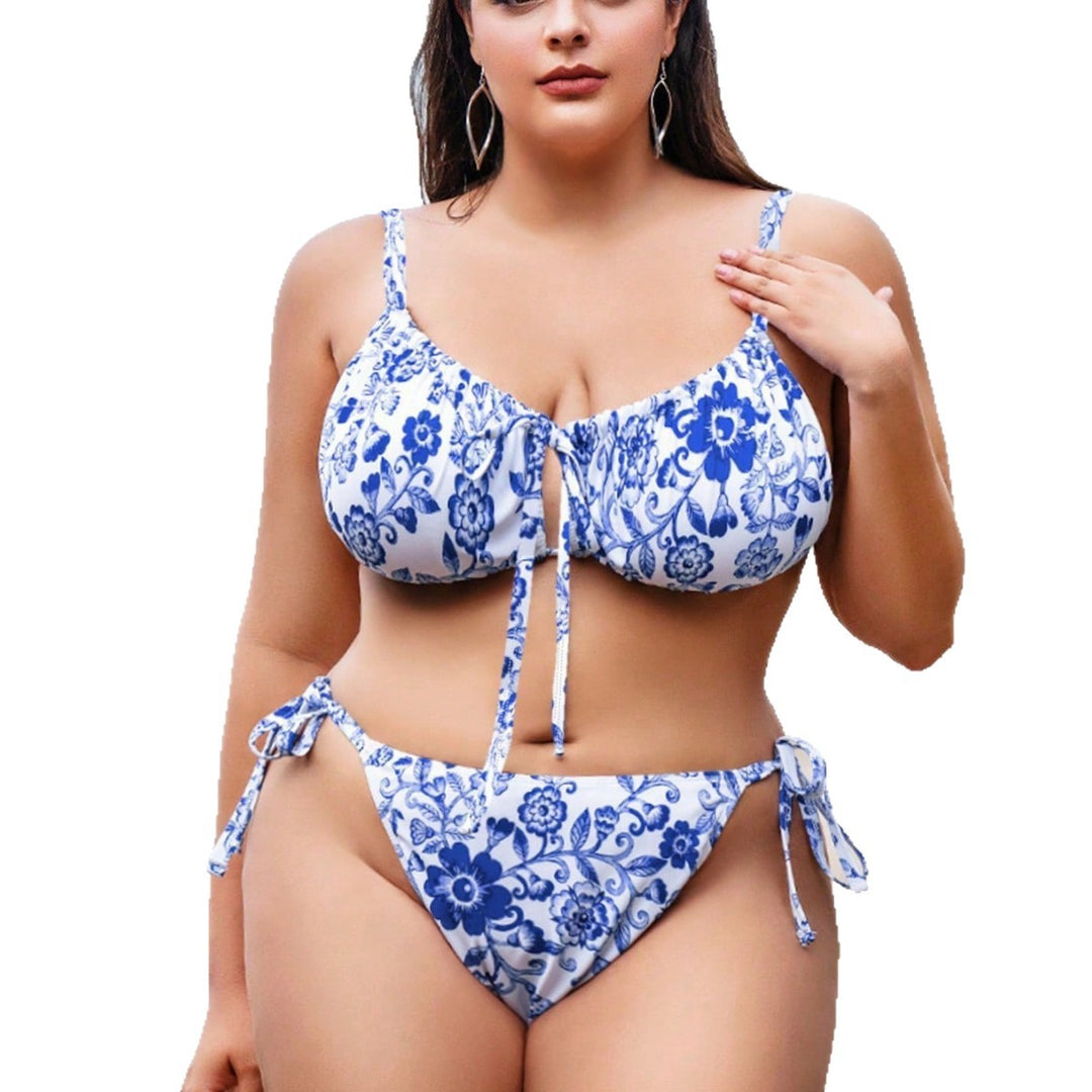 Women Floral Print Bikini Set Mune Fashion