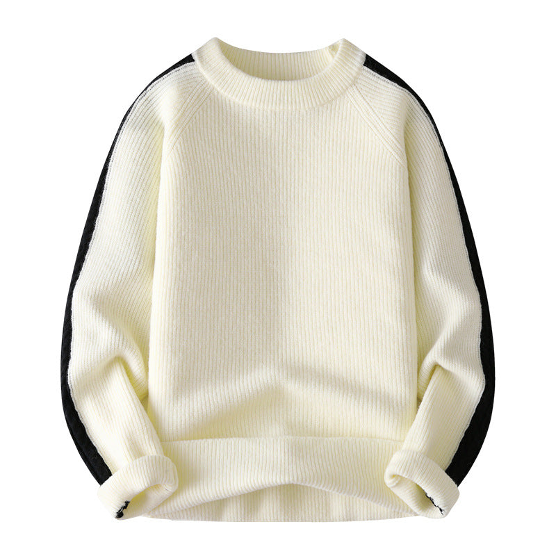 Women Elegant and Comfortable Crew Neck Sweater Mune Fashion