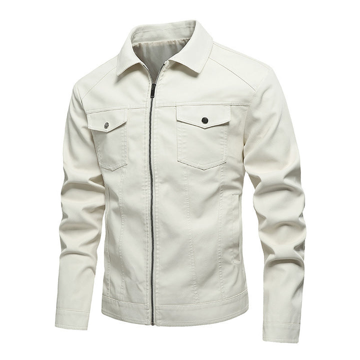 Men's Stylish Summer Jacket in Biker Style Mune Fashion