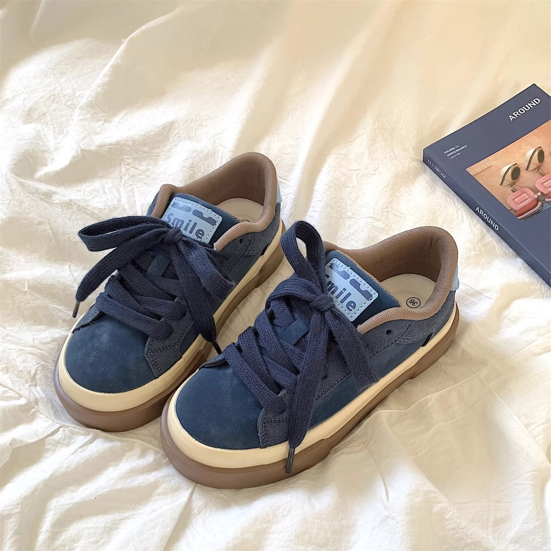 Women Casual Sneakers with Padded Sole and Soft Upper Mune Fashion