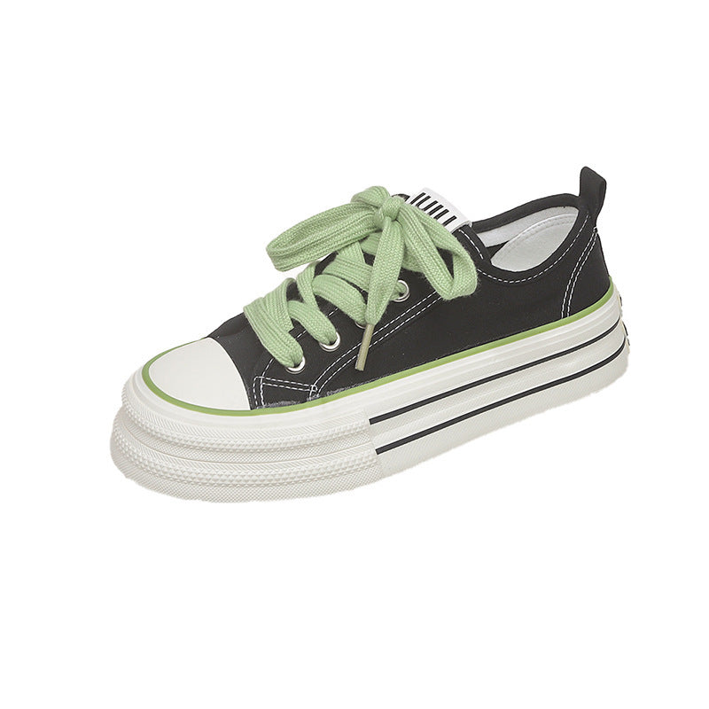 Women Trendy Sneakers with Thick Sole and Fashionable Details Mune Fashion