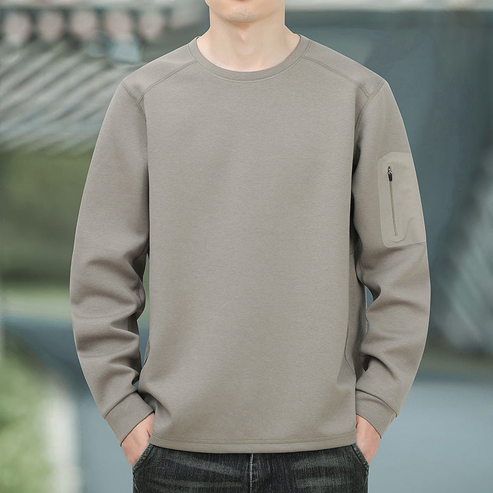 Men's Oversized Sweatshirt with contrasting side pockets and soft fleece lining Mune Fashion