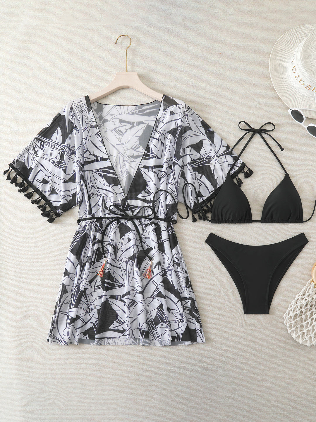 Ladies beach dress with elegant kimono-like cut Mune Fashion