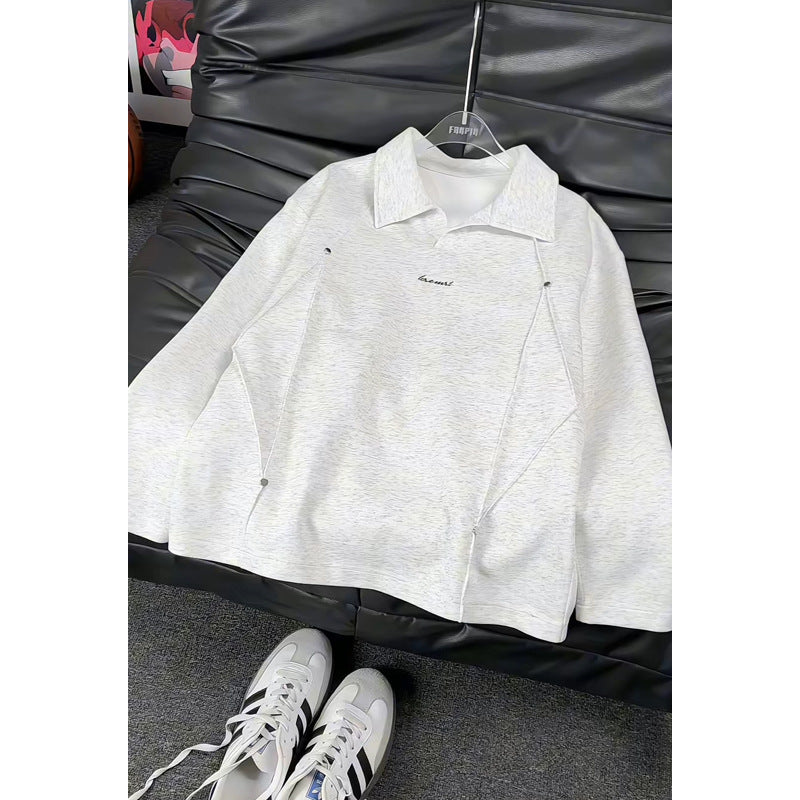 Women’s Stylish Oversized Sweater with Stand-up Collar Mune Fashion
