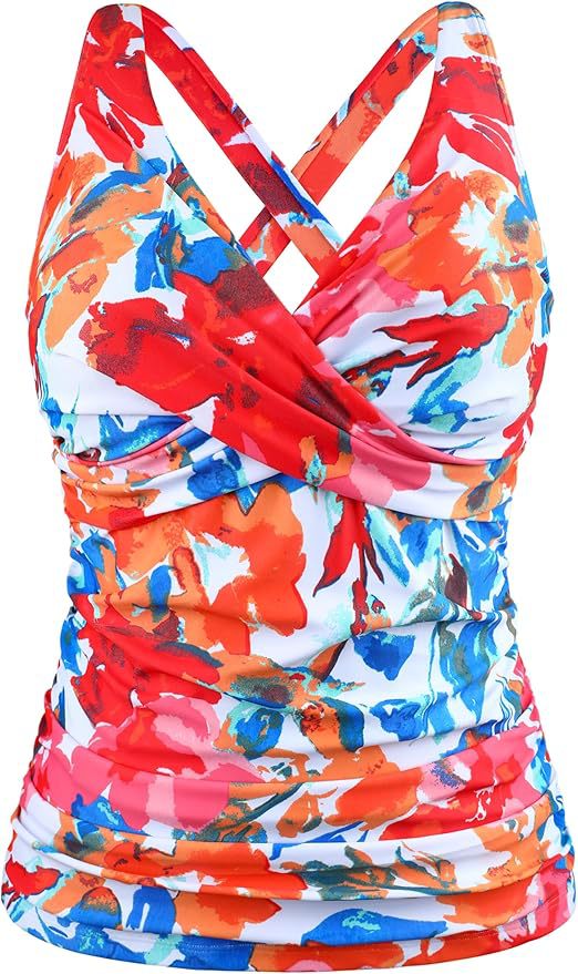 Women's swimsuit with wrap cut and figure-flattering design Mune Fashion