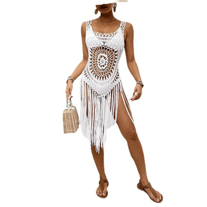 Women Macrame Beach Cover-up Mune Fashion