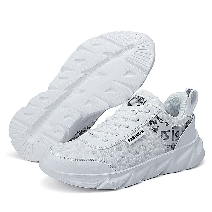 Women's fashionable city sneakers with breathable mesh upper, padded insole, and shaped lightweight sole Mune Fashion