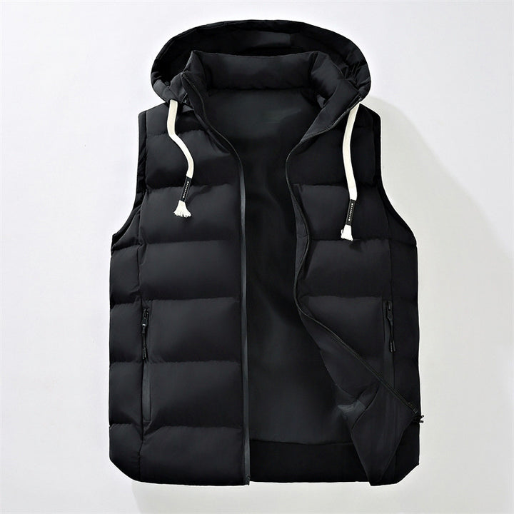 Women's Fashion Padded Hooded Vest Mune Fashion