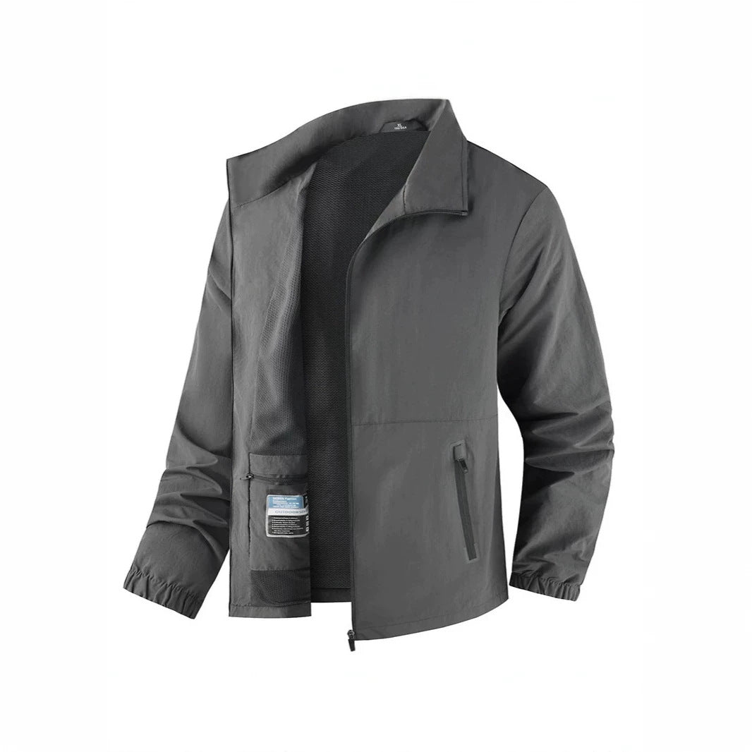Men's Lightweight Transition Jacket with Practical Pockets Mune Fashion