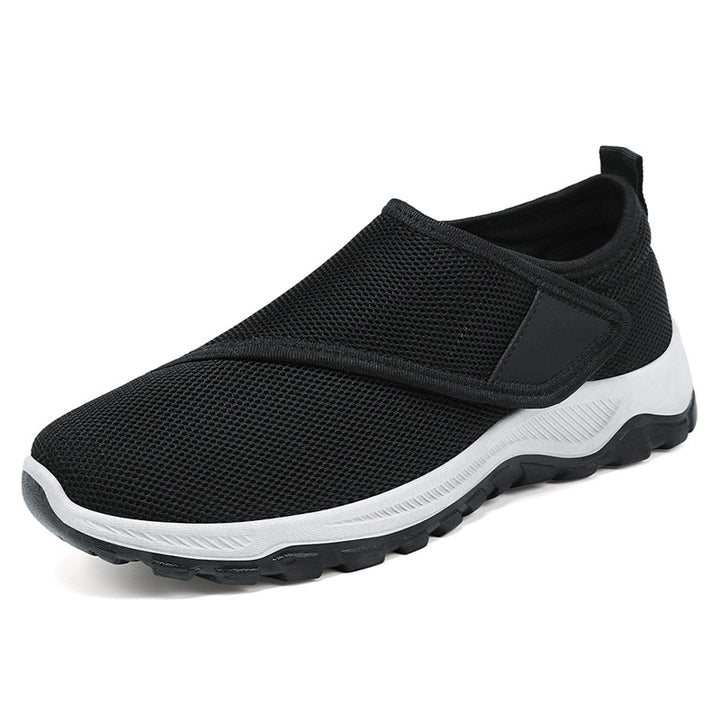Women nan breathable Slip-On sneakers with Velcro and cushioned EVA midsole Mune Fashion