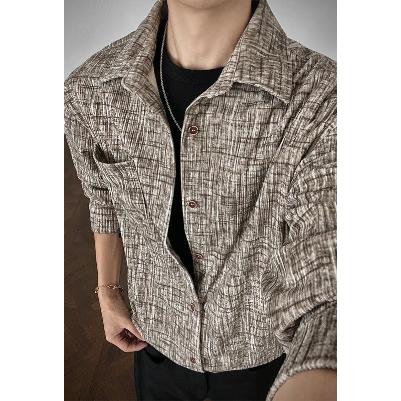 Men's Structured Leisure Blouse Mune Fashion