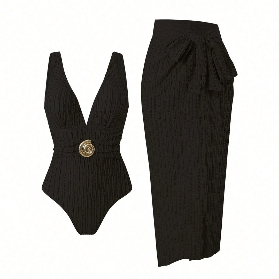 Women’s swimsuit with exclusive wrap skirt Mune Fashion